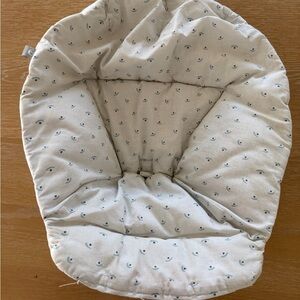 Stokke Clikk high chair cushion with Blue Dot Pattern